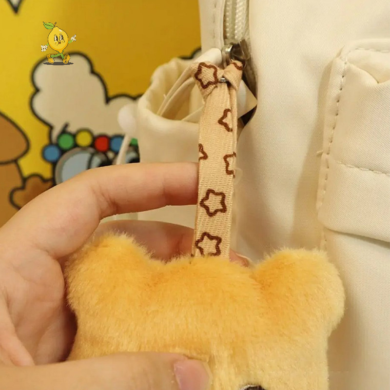 [mozh] ตุ๊กตาเนยหมีตุ๊กตากระเป๋าจี้ใหม่น่ารักการ์ตูนสารภาพหมีตุ๊กตาอุปกรณ์เสริมของขวัญวันเกิดกระเป๋านักเรียนเครื่องประดับสาว [TH]