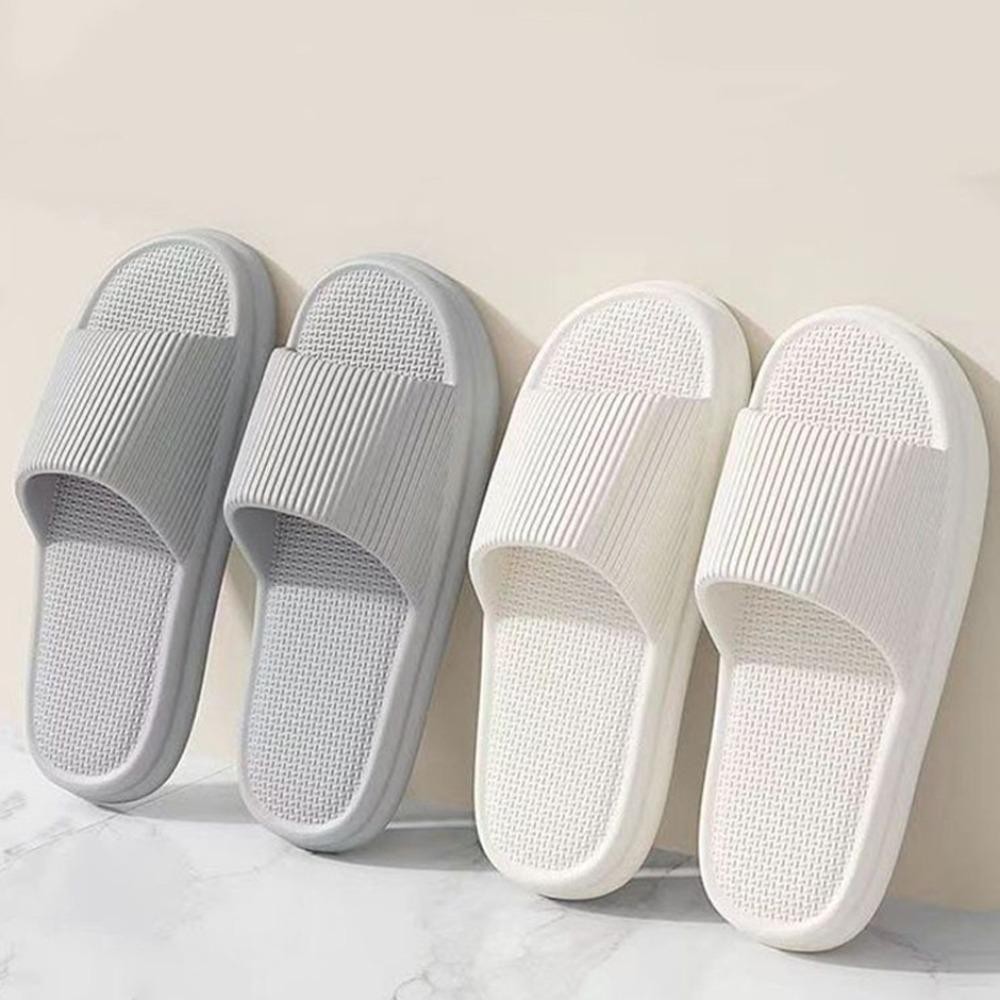 อดัมซูโอะ หนาแพลตฟอร์มรองเท้าแตะ,นุ่มแต่เพียงผู้เดียวแฟชั่นคู่ลื่นพลิก ล้มเหลว,รองเท้าชายหาดสบายๆสไลด์รองเท้าแตะความเรียบง่ายบ้านรองเท้าผู้ชายผู - รูปที่ 3