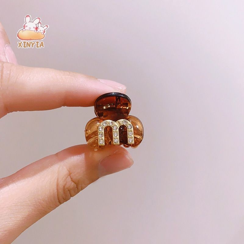 กิ๊บติดผมด้านข้างคลิปหน้าม้าขนาดเล็กผ้าโพกศีรษะระดับไฮเอนด์ที่เรียบง่ายขนาดเล็กผมกรงเล็บคลิปผู้หญิงxinyia