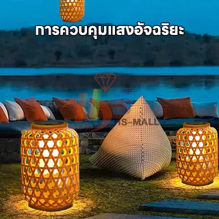 โคมไฟระย้า พลังงานแสงอาทิตย์ สําหรับตกแต่งสวน กลางแจ้ง 800MAH LED กันน้ํา สินค้าแนะนำ