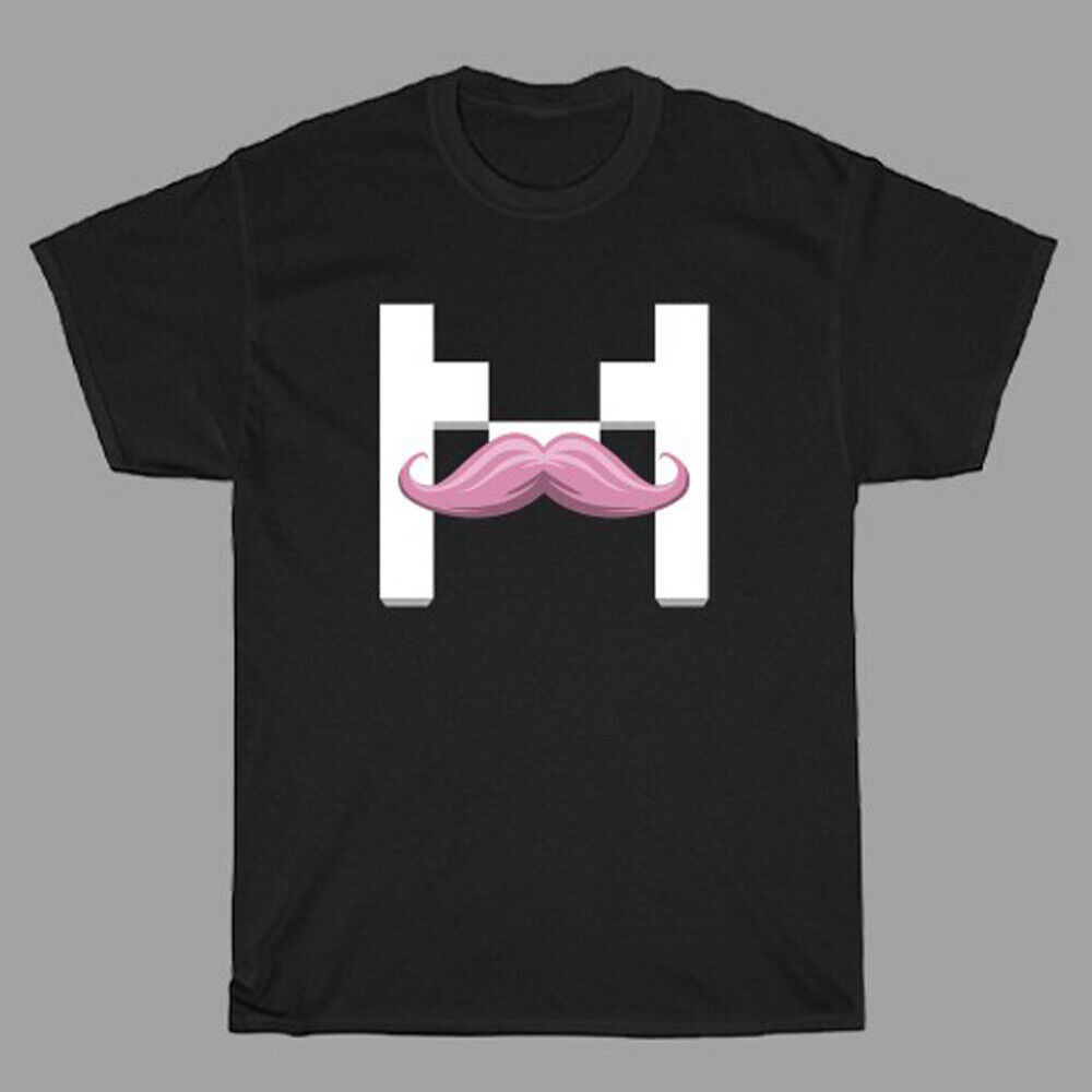 Markiplier เสื้อยืดสีดําผู้ชาย Vlogger อันโด่งดัง