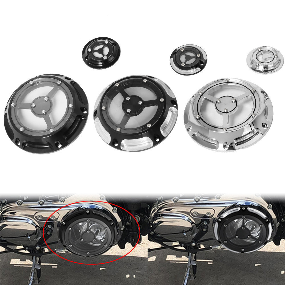 YJ For Harley Sportster Iron 883 1200 XL883 XL1200 2004-2017 Chrome/ Black Motorcycle Accessories De