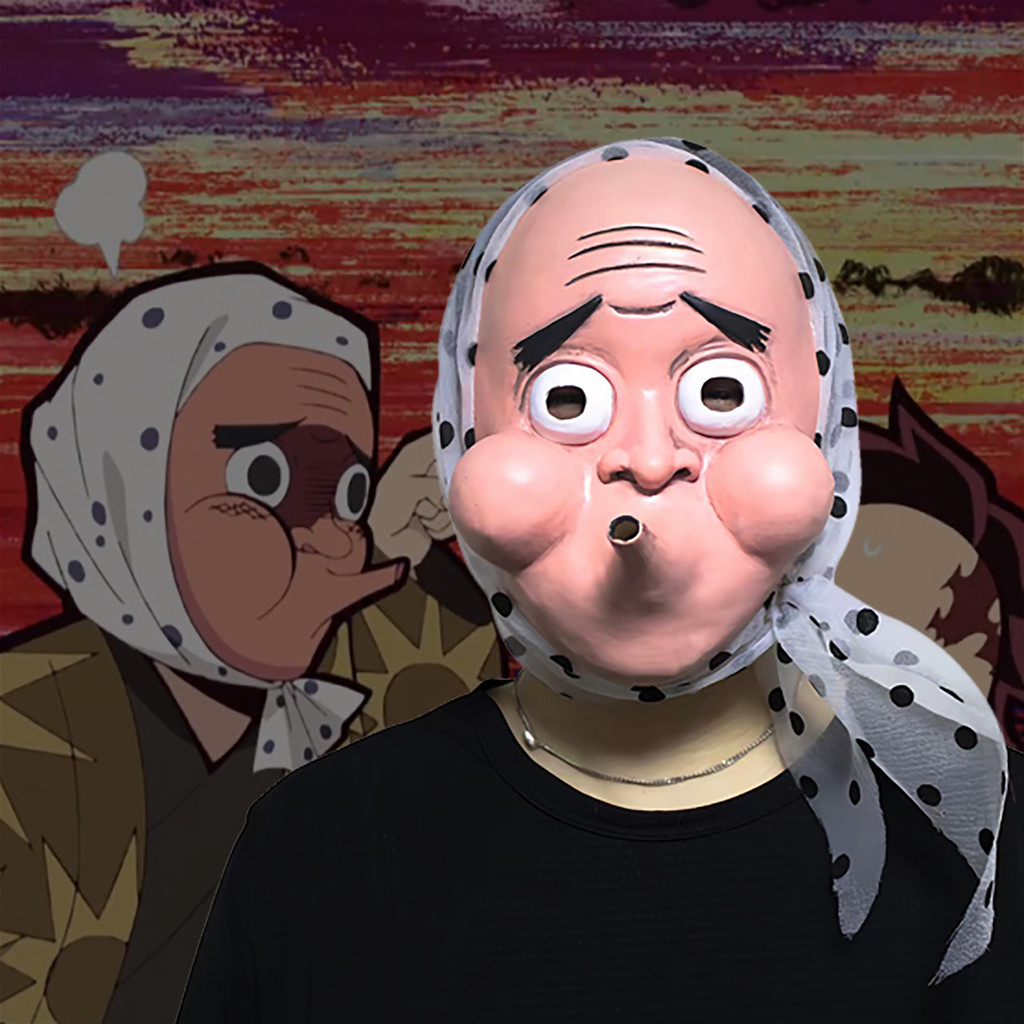 หน้ากากคอสเพลย์ Demon Slayer อุปกรณ์คอสเพลย์ของเล่นงานปาร์ตี้