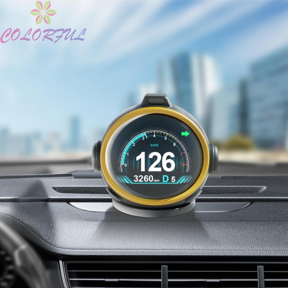 Head Up Display อะไหล่รถยนต์ GPS Speedometer HUD Digital HUD Head Up Display