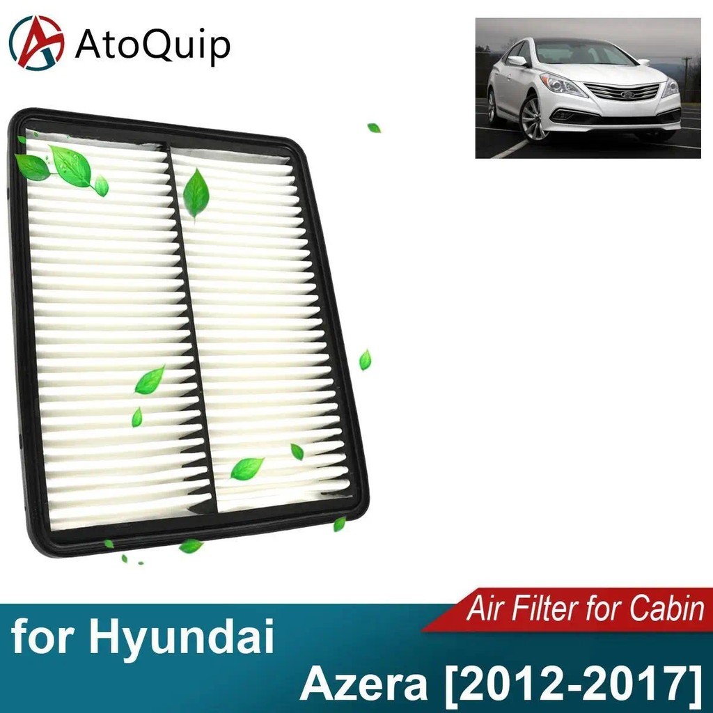 CA1081 รถกรองอากาศชุดสําหรับ Hyundai Azera 2012-2017 28113-2P100 28113-3S100auto ชิ้นส่วนตกแต่งรถ