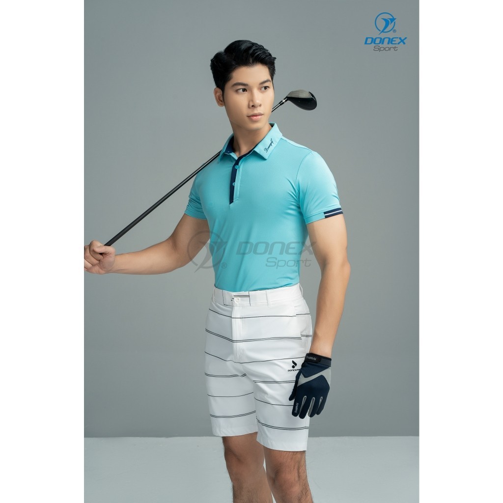 เสื้อแบดมินตันกอล์ฟผู้ชาย Donex MC 9120 คุณภาพสูงของแท้