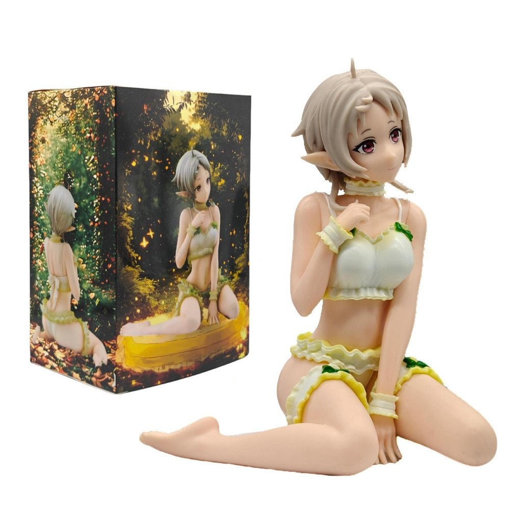 12.5ซม. อะนิเมะ mushoku Tensei: jobless reincarnation รูป Elf Fairy sylphiette Sylphy kneeling ตำแหน่ง PVC Action figures ตุ๊กตาของเล่น