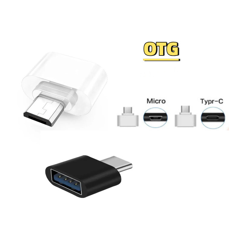 อะแดปเตอร์ USB OTG - สําหรับโทรศัพท์ Android Micro V8