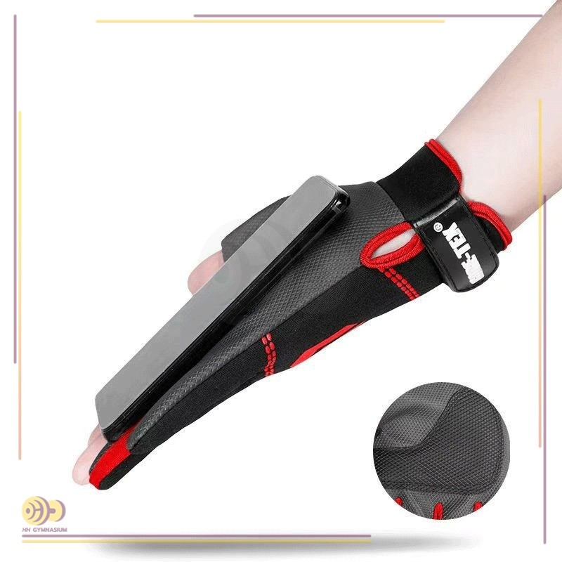 HH gymnasiumอนถุงมือตัดสามนิ ้วสําหรับตกปลาป ้กันลื ่ ตัดนิ้ว 3/5 นิ้ว สำหรับการแข่งขันตกปลา กันน้ำ ถุงมือเปิดนิ้วตกปลา - รูปที่ 4