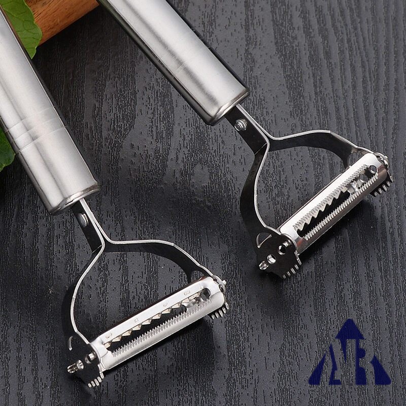 MG-001-ส่งฟรี มีดปอกผลไม้ สเตนเลส อุปอเนกประสงค์ ปอกเปลือกผักที่ ที่หั่นฝอย  ผลไม้ มันฝรั่ง แครอท คุณภาพสูงไม่เป็นสนิม