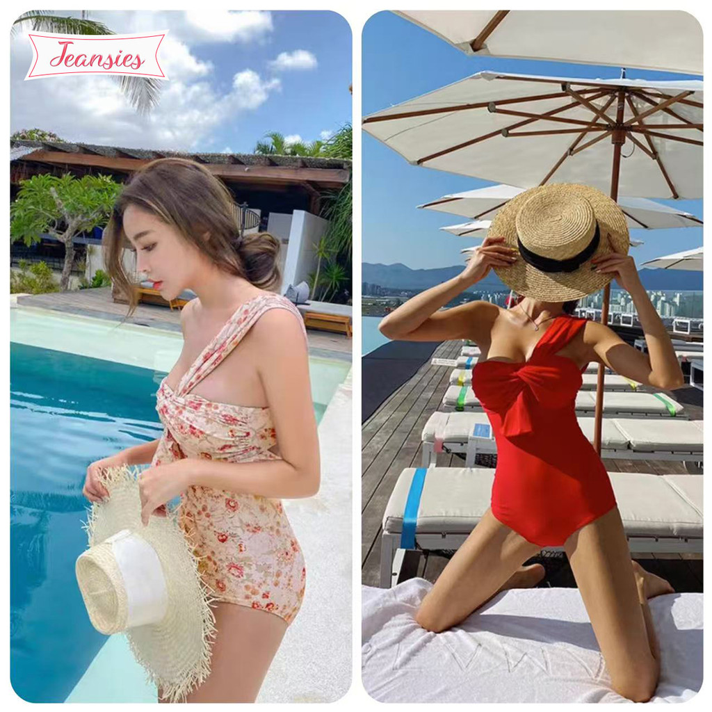 ชุดว่ายน้ำใหม่ล่าสุด ทรงเรียบง่าย แขนเดียวและเน้นความกระชับ