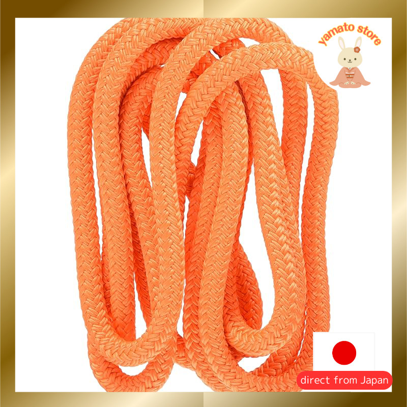 SASAKI Junior Colored Polyester Rope for Rhythmic Gymnastics Orange MJ-240