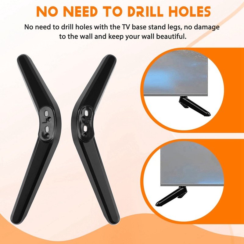 ขาตั้งสําหรับทีวียืนขา28 32 40 43 49 50 55 65นิ้ว,ขาตั้งทีวีสําหรับขาทีวี,สําหรับ28ง2700 32ส321พร้อมสกรูติดตั้งง่ายใช้งานง่าย - รูปที่ 2