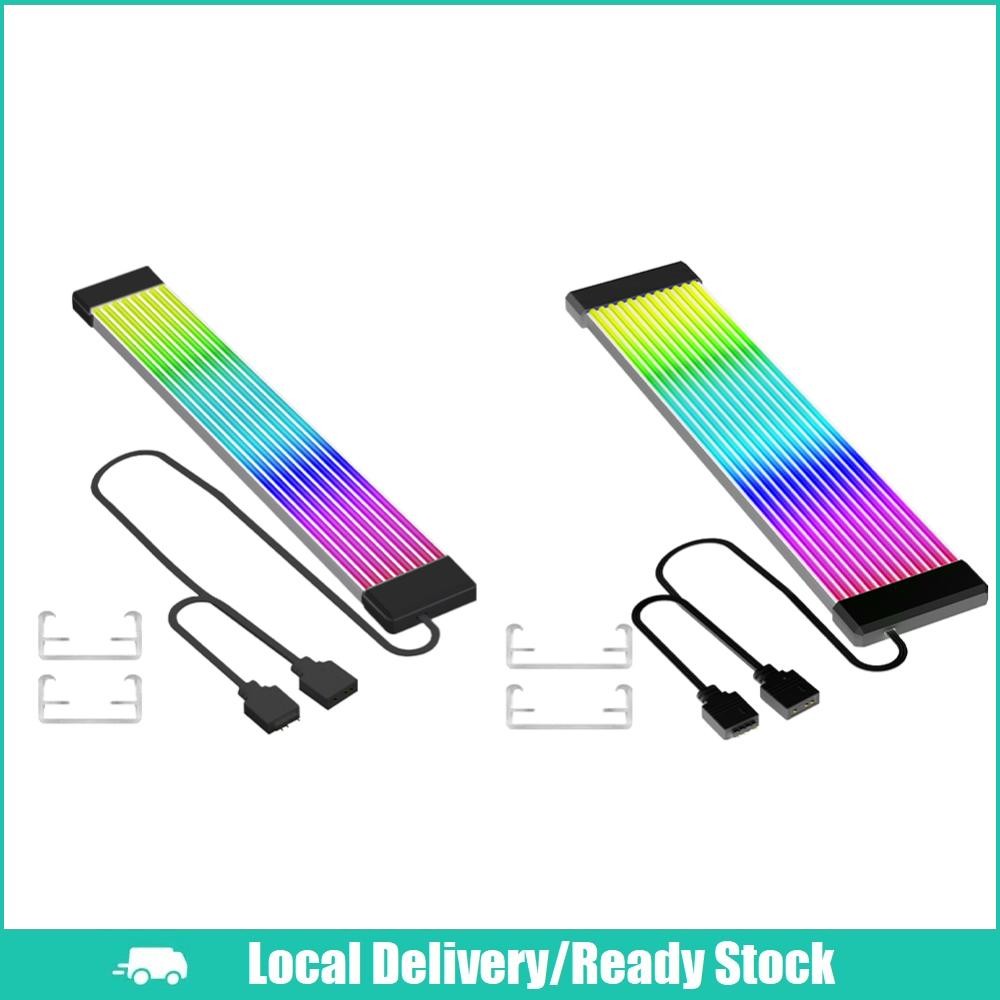 [จัดส่งในพื้นที่] 5v 3Pin RGB LED Light Strip Bar 8Pin 24Pin PSU RGB Cable Extensions #