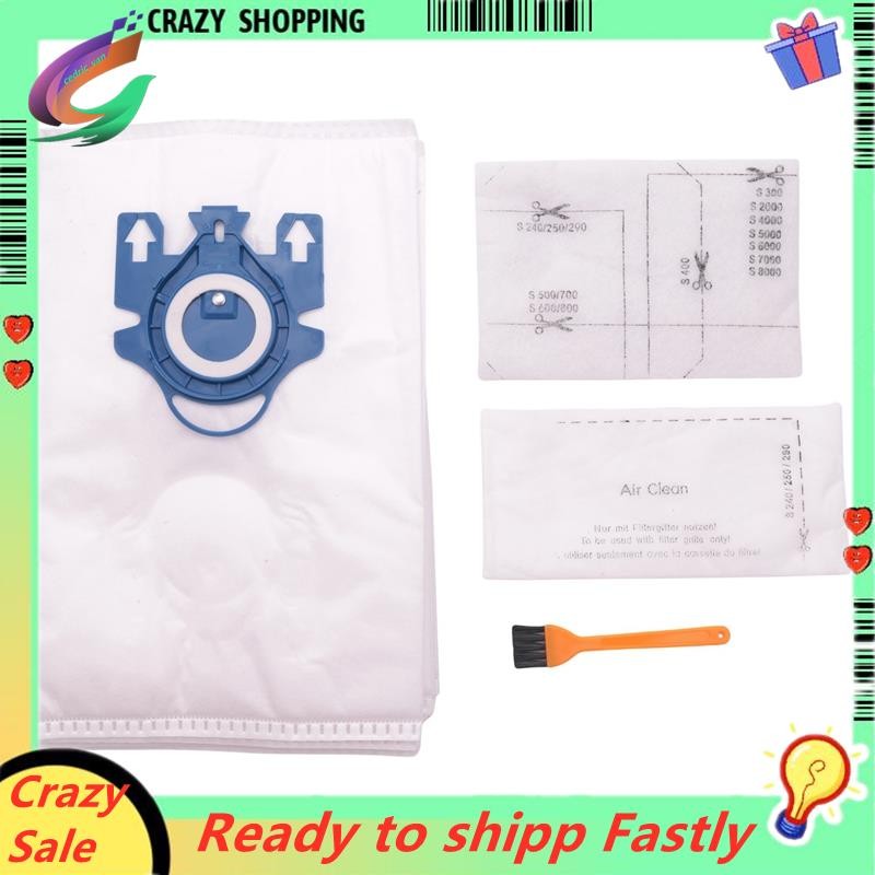 15 ชิ้นเครื่องดูดฝุ่นสําหรับ Miele GN AirClean 3D ประสิทธิภาพถุงเก็บฝุ่นเปลี่ยน Miele GN เครื่องดูดฝ