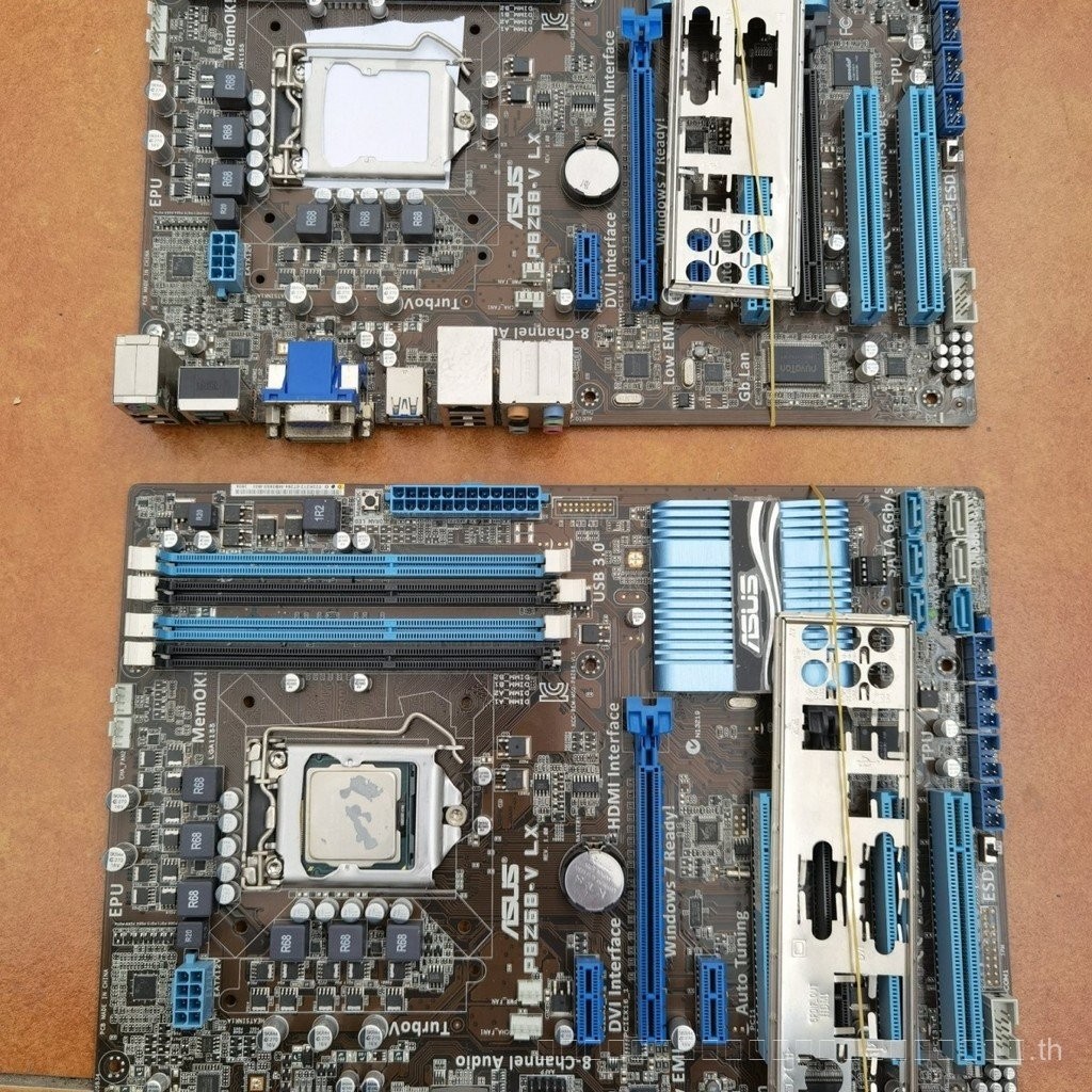 ทดสอบและจัดส่งแล้ว ซื้ออย่างมั่นใจ] เมนบอร์ด ASUS P8Z68-V LX รองรับ CPU 1155 พิน รองรับหน่วยความจำรุ
