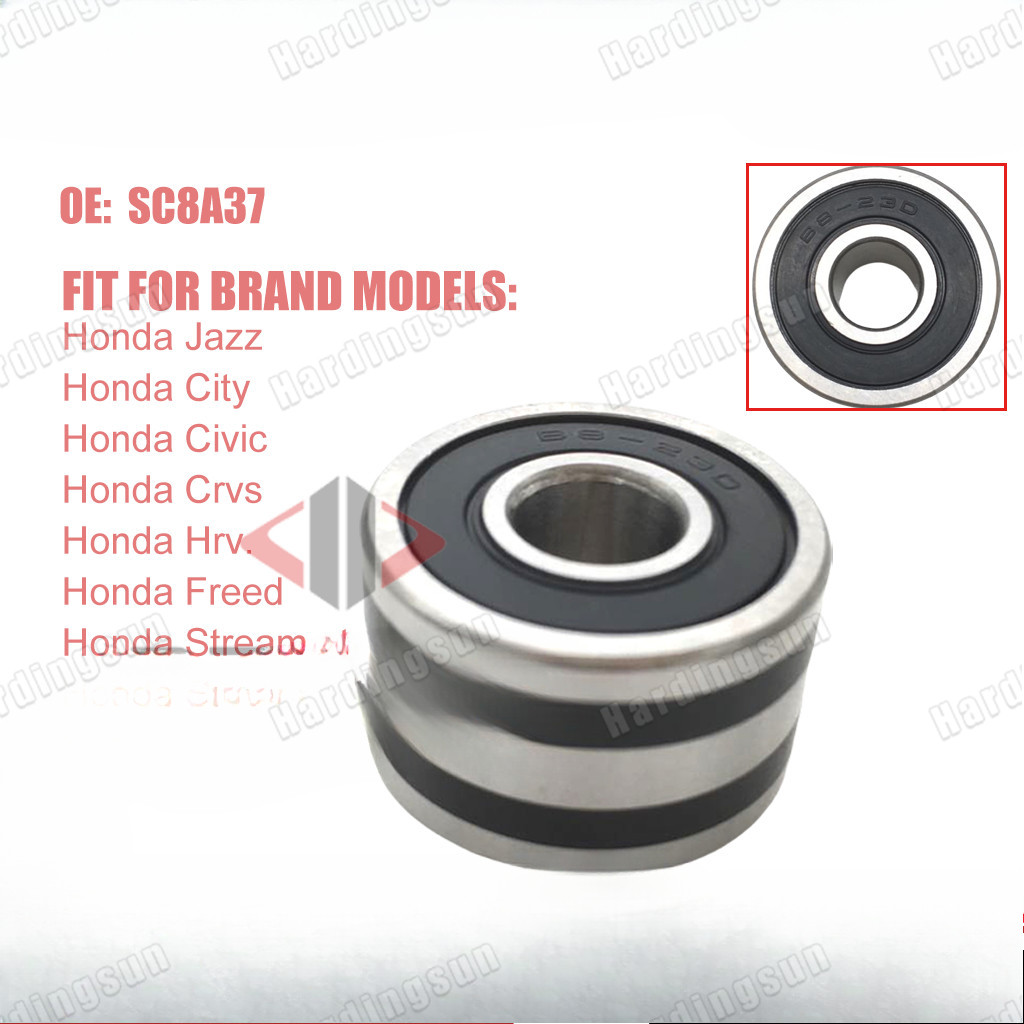 Ntn SC8A37 แบริ่งไดชาร์จ Honda Jazz City Civic Freed CRV HRV Lk1