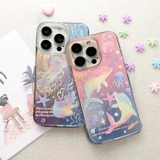 🔥AWIFI🔥ส่งจากไทย เคสโทรศัพท์มือถือนิ่ม เคสไอโฟน สําหรับ iPhone 17 11 12 13 14 15 16Promax 15Plus 14 7 8PLUS X XR XSMax