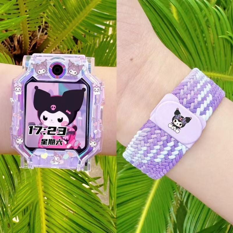 [คลังสินค้าพร้อม] Melody Kuromi IMOO Z1 Z2 Z5 Z6 Z7 IMOO watch สาย IMOO สายซิลิโคนสําหรับ IMOO, DIMOO Z6 แท้