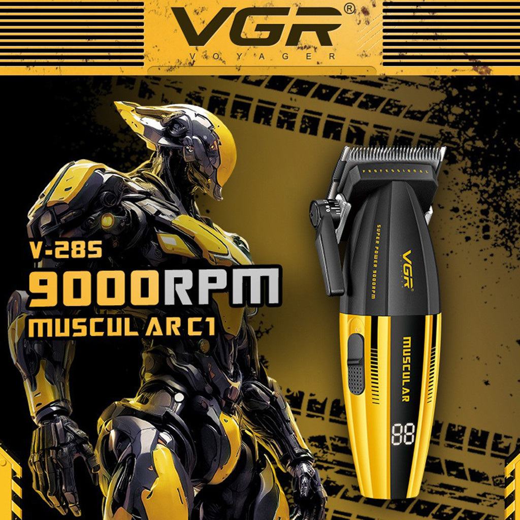 9000RPM VGR V285 ปัตตาเลี่ยนตัดผมเครื่องตัดผมมืออาชีพ