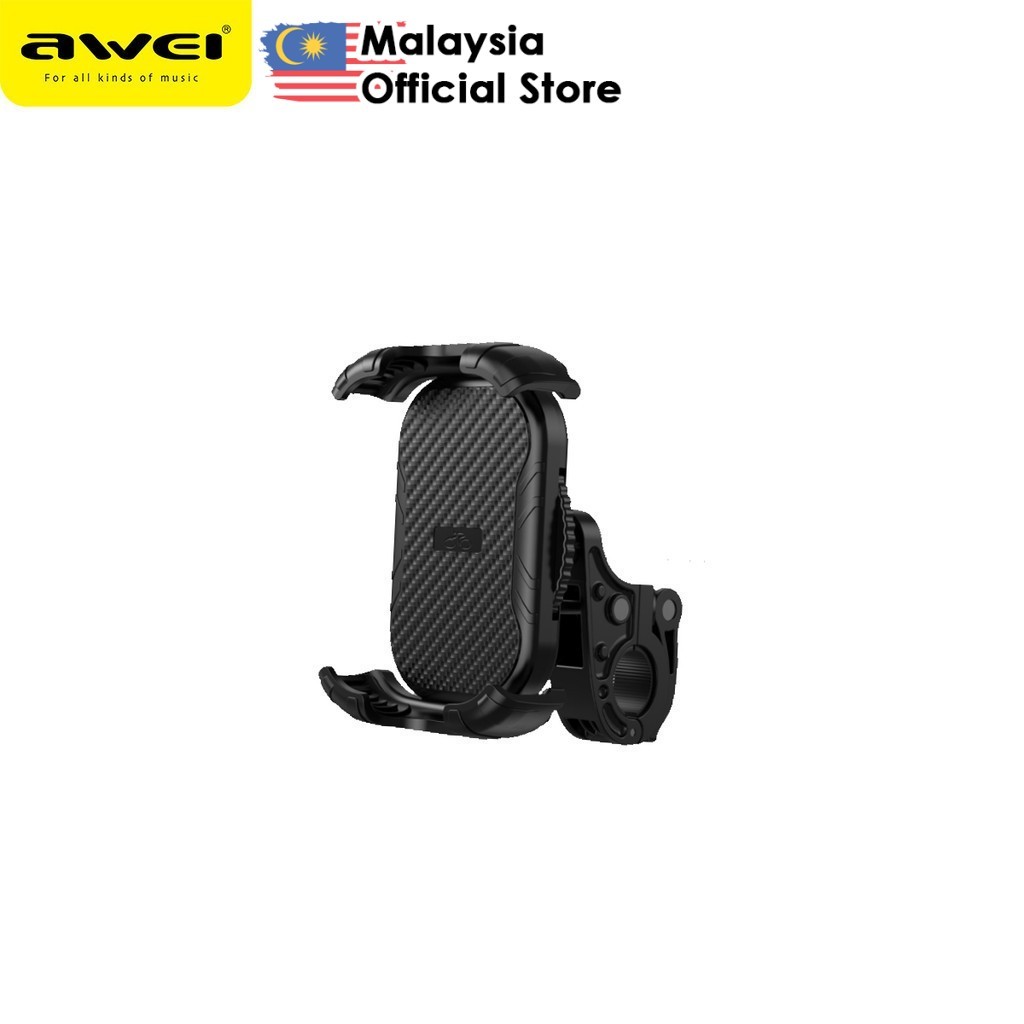 Awei X29 ที่วางโทรศัพท์สําหรับรถจักรยานยนต์ขาตั้งโทรศัพท์ที่วางโทรศัพท์มือถือที่วางจักรยานขาตั้งมือถ
