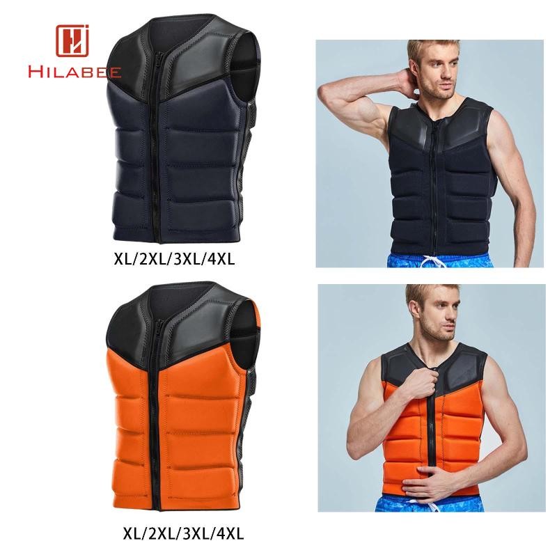 Hilabee เสื้อชูชีพเรือคายัคกีฬาทางน้ําลอยท่องตกปลา Flotation Life Vest