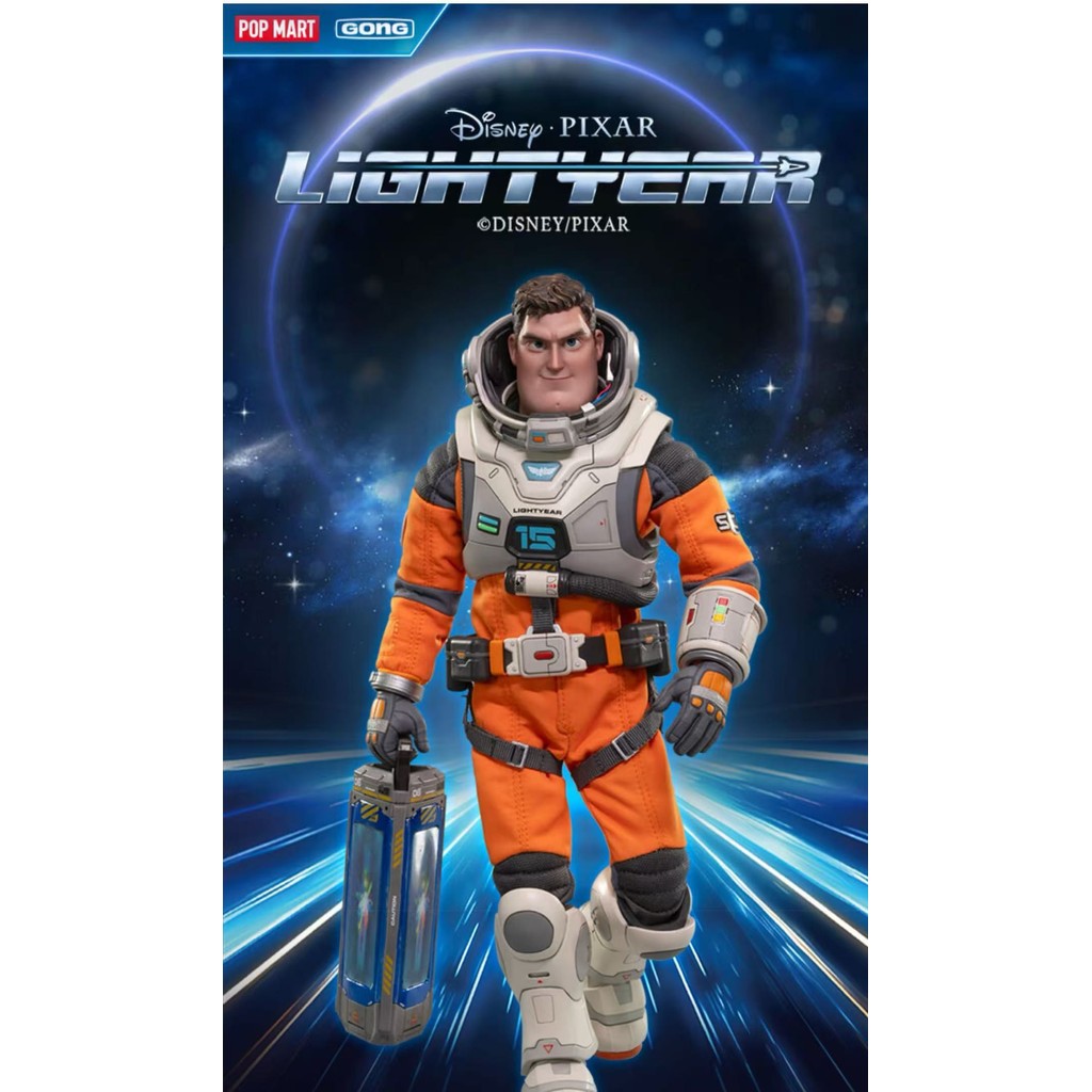 [คลังสินค้าพร้อม] POPMART POPMART Lightyear Buzz Lightyear XL15 Collection Action Figure