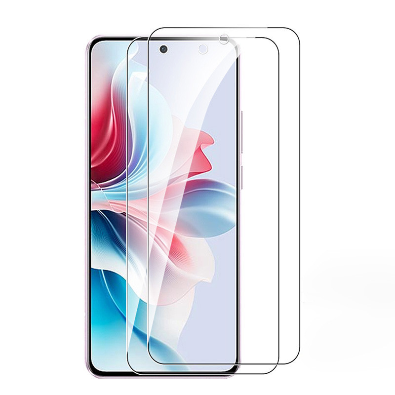 ฟิล์มกระจกนิรภัยกันรอยหน้าจอ 2.5D สําหรับ OPPO Reno 11 F 8T 8 Z 7Z 7 Lite 5 F 6 7 Pro 5G 9H