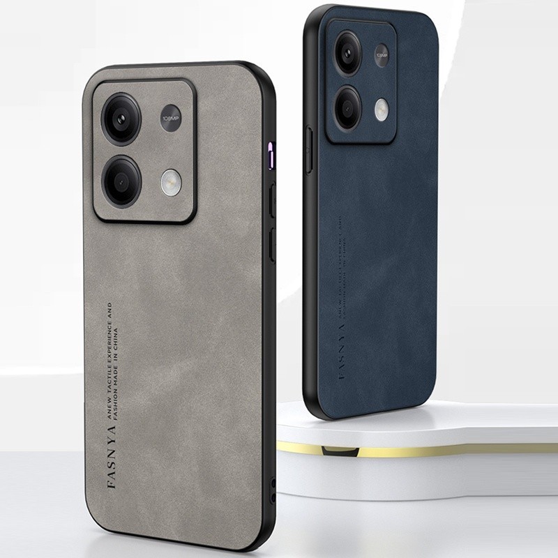 เคสโทรศัพท์มือถือหนังนิ่ม กันเหงื่อ ปิดด้านหลัง สําหรับ Xiaomi Redmi Note 13 Pro 4G 5G