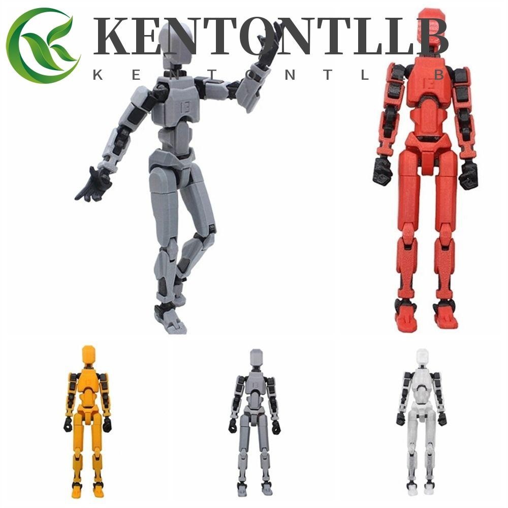Kentontllb หุ่นยนต์ขยับได้, ฟิกเกอร์หลายข้อต่อ ของเล่น 3D พิมพ์นางแบบ, เด็ก ของขวัญ โมเดล ตุ๊กตา ฟิกเกอร์ แอกชัน ของเล่นแปลกใหม่ รูปร่างกะพริบ หุ่นยนต์ พ่อแม่ ลูก