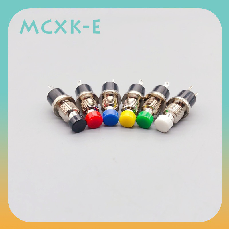 Mcxk-e ปุ่มกดสวิตช์เปิดปิดชั่วขณะ PBS-110 7 มม. 6 ชิ้น