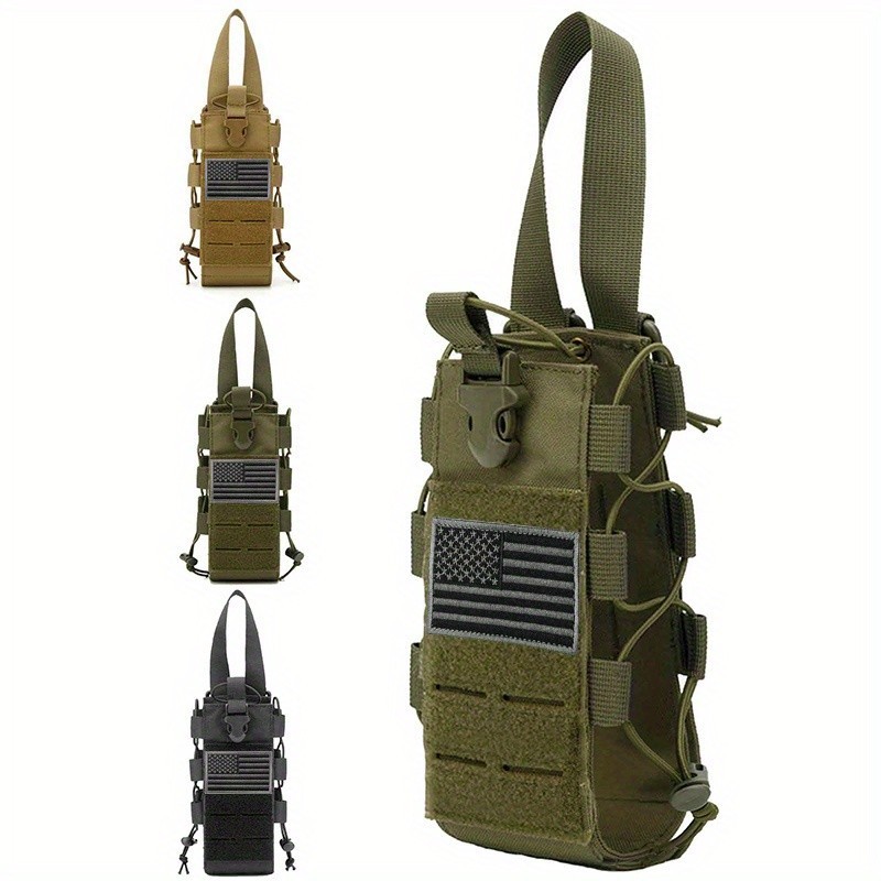 Luc Molle กระเป๋าใส่ขวดน้ํา 2 ลิตร ปรับได้ อุปกรณ์เสริม สําหรับตั้งแคมป์ เดินป่า - รูปที่ 5
