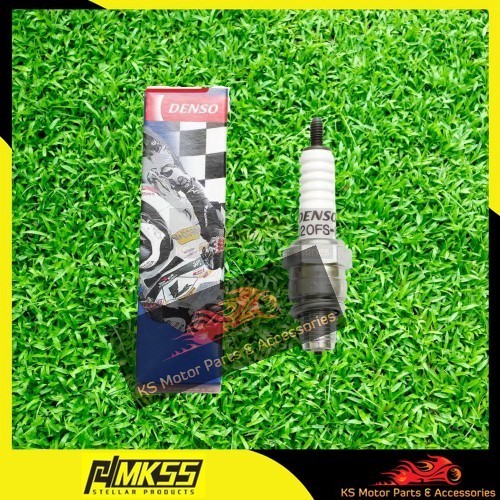 DENSO SPARK PLUG U20FS-U PALM PENCUCUH (U5AC, C6HSA) สําหรับ C70, C100, EX5, KRISS, LAGENDA SRL110 S