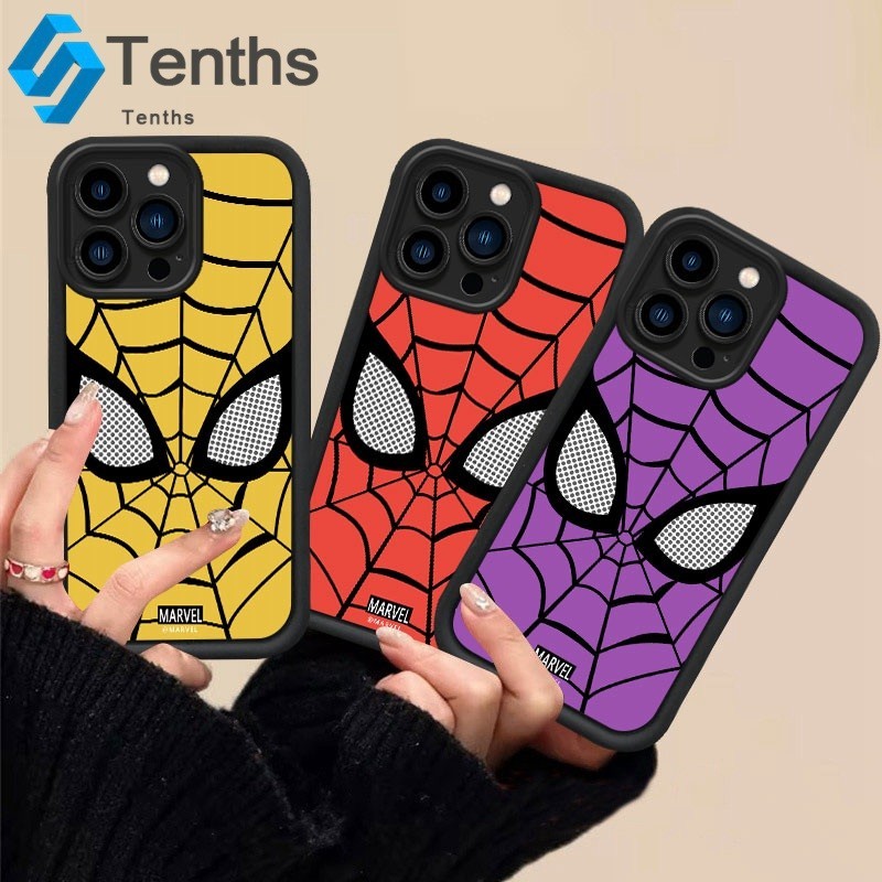 For iPhone 15 14 13 12 11 Pro Max 8 7 6 6s Plus SE2020 X XR Xs Max Mavel Spider Man Case Soft Cover