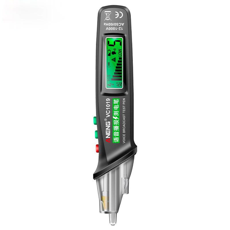 ตัวเช็คไฟ 12V-250Vไขควงเช็คไฟ ไขควงวัดไฟฟ้า AC และ DC ได้อัตโนมัติ