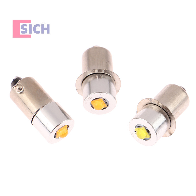 [Sich] ใหม่ ฐานไฟฉาย LED 3W DC 6-24V 3-12V 300lm แบบเปลี่ยน สําหรับ P13.5S BA9S