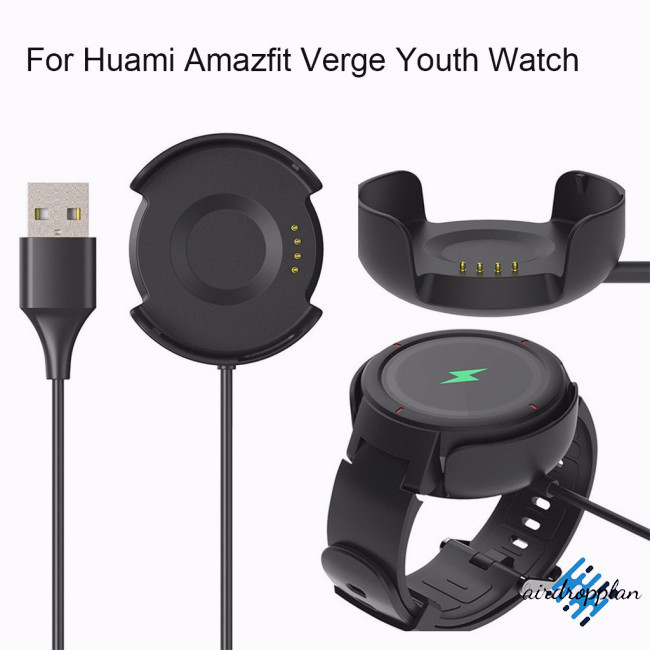 Aird แท่นชาร์จ USB สําหรับ Xiaomi Huami Amazfit Verge Youth Watch A1808 Sports Bracelet