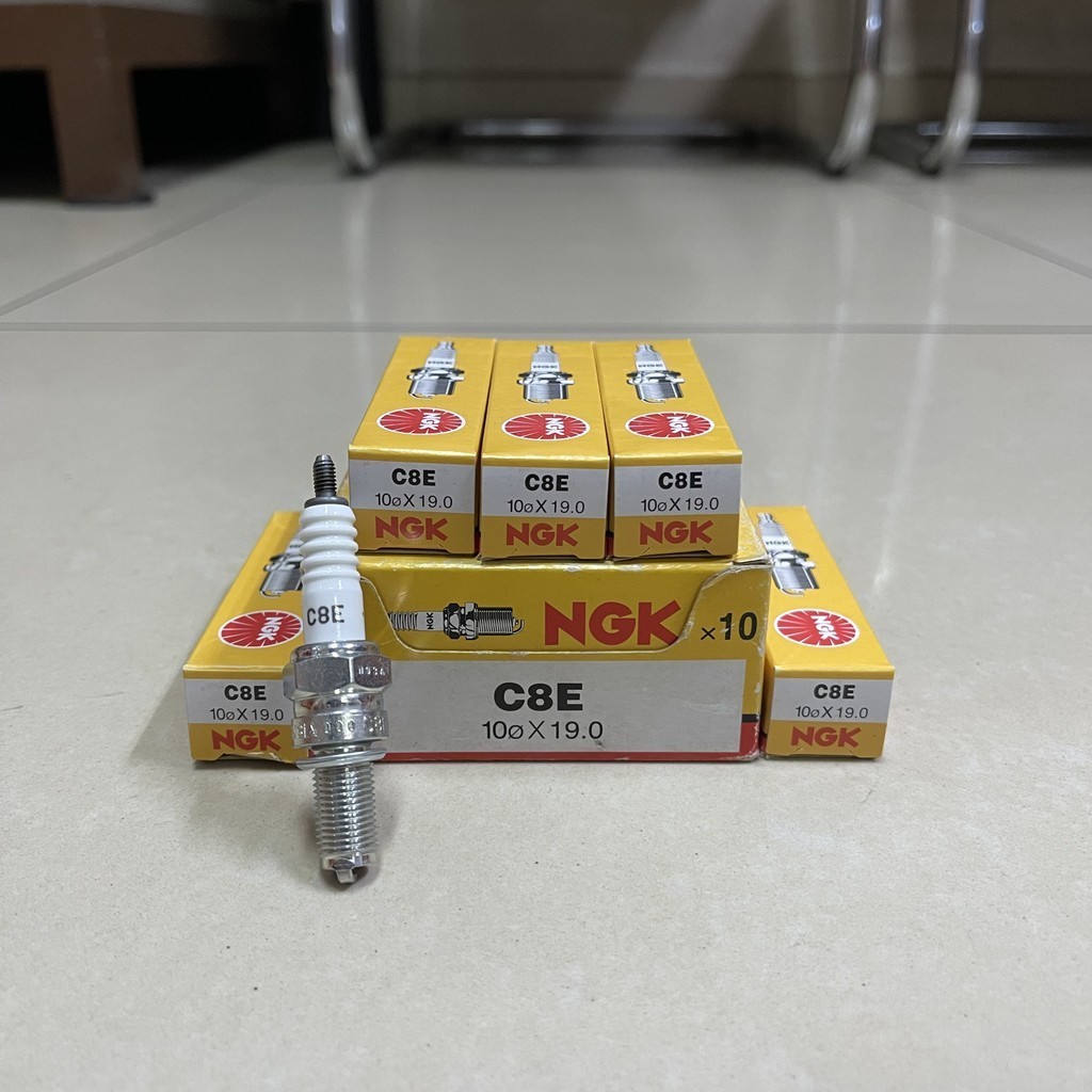 NGK SPARK PLUG C8E C8-E โมเด็ม JAGUH175 JAGUH 175 JAGUH PLUG C8E PLUG NGK