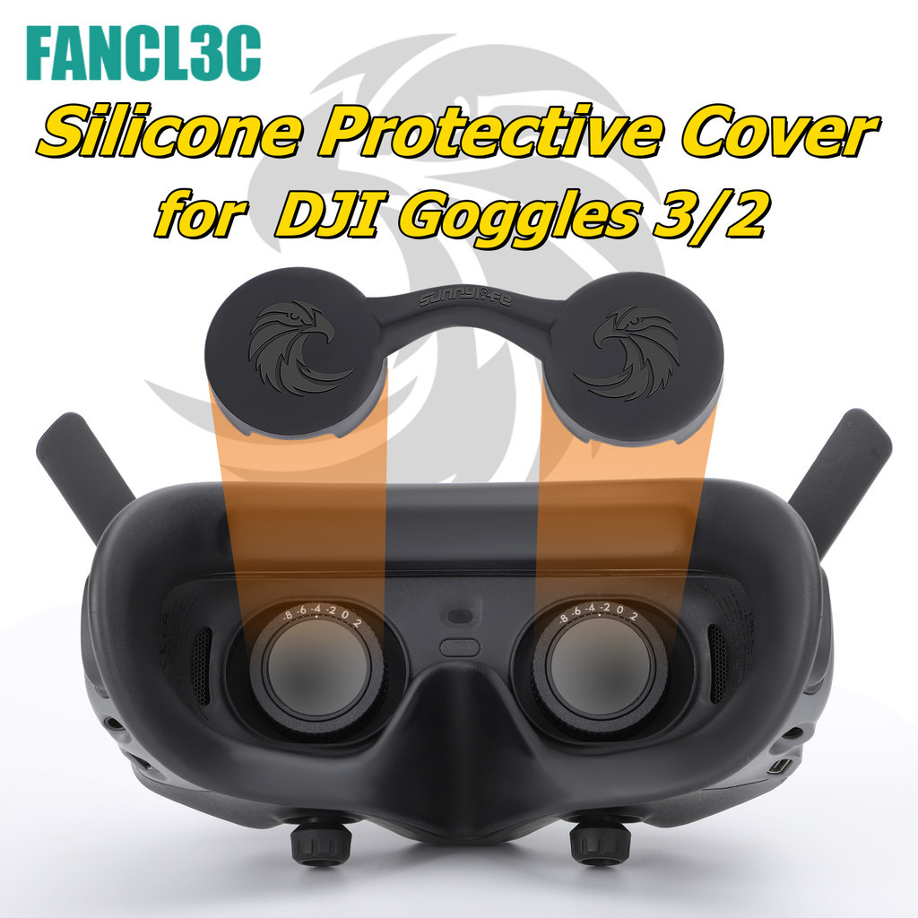เคสซิลิโคนนิ่ม กันฝุ่น กันรอยขีดข่วน สําหรับ DJI Goggles 3 2 DJI Avata 2