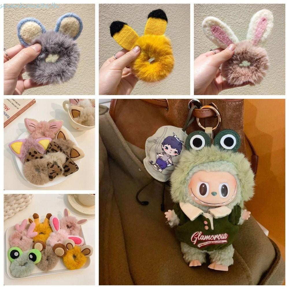 Sevenhome3e ตุ ๊ กตาตุ ๊ กตาผม Loop, สําหรับ 17 ซม.ตุ ๊ กตา Labubu ตุ ๊ กตา Hairband, การ ์ ตูนแถบคาดศีรษะ Hairband การ ์ ตูน Creative Kawaii Labubu ตุ ๊ กตาอุปกรณ ์ เสริมสาว