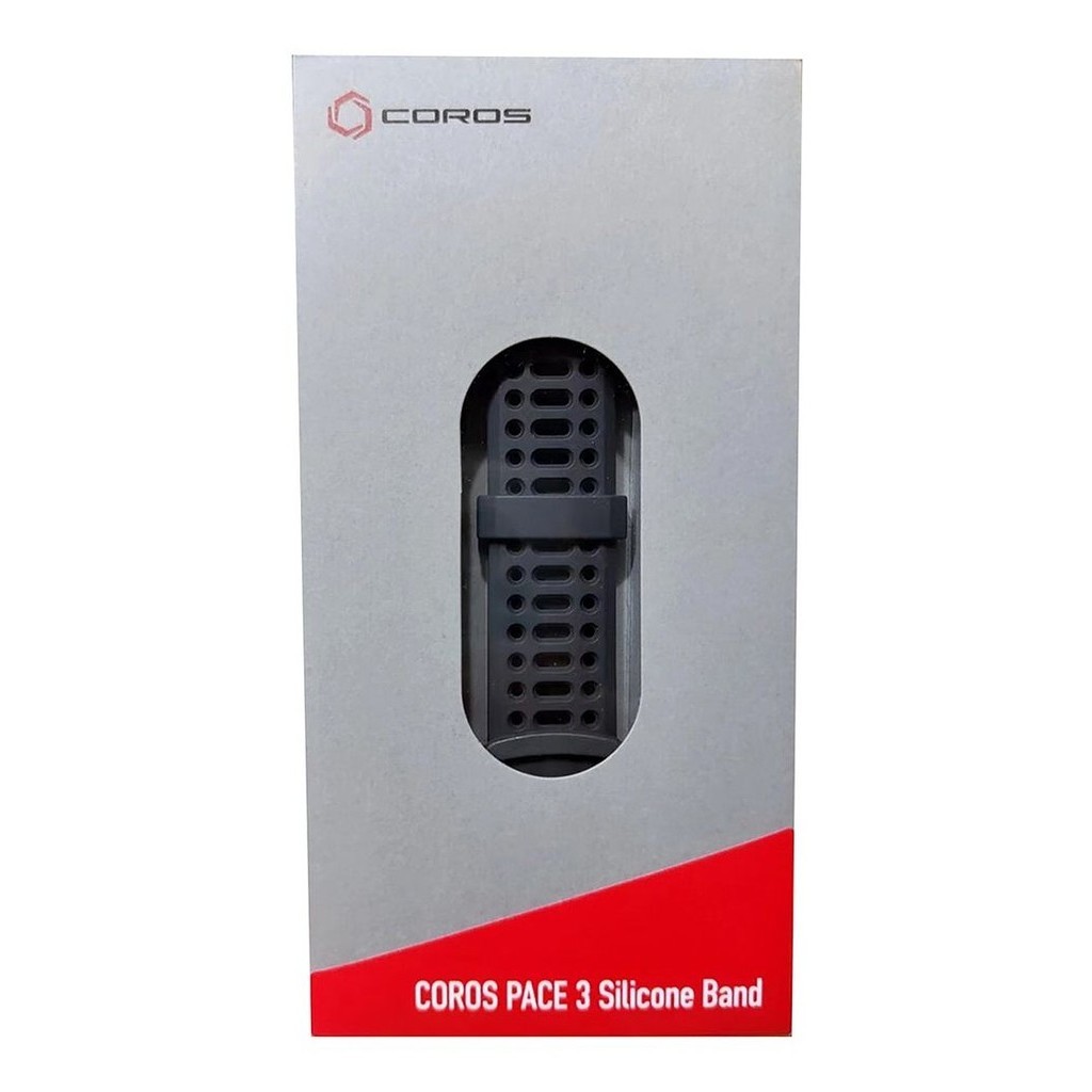 COROS PACE 3 Silicone Band ( Black ), BAND-PACE3-BLK