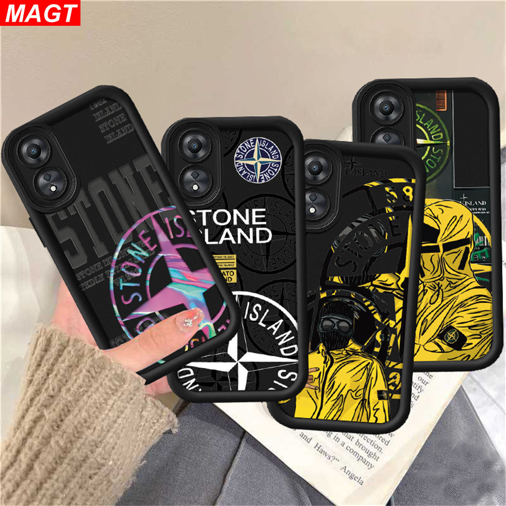 STONE ISLAND Oppo A3X A60 A18 A38 A78 A58 Reno 8T A57 2022 A17 A16K A16E A15 A15S A54S A3S A5S A12E A12 F9 A31 A53 A52 A53 A52 A33 A52 A52 A53 A53 A52 A53 A52 A53 A52 A33 A52 A53 A52 A52 A33 A52 ภาพประกอบเคสโทรศัพท์Apple A53 A