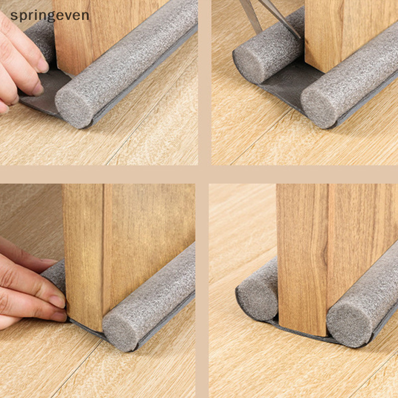 [springeven ] Under Door Draft Guard Stopper Sound Proof Door Bottom Sealing Weather Strip New Stock