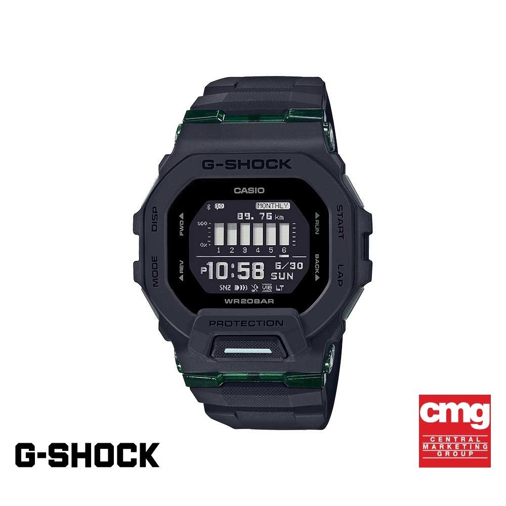CASIO นาฬิกาข้อมือผู้ชาย G-SHOCK YOUTH รุ่น GBD-200UU-1DR วัสดุเรซิ่น สีดำ