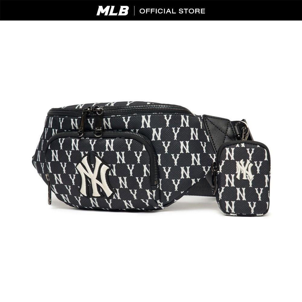 MLB กระเป๋าคาดอก MONOGRAM 3AHSM012N 50BKS BLACK NEW YORK YANKEES