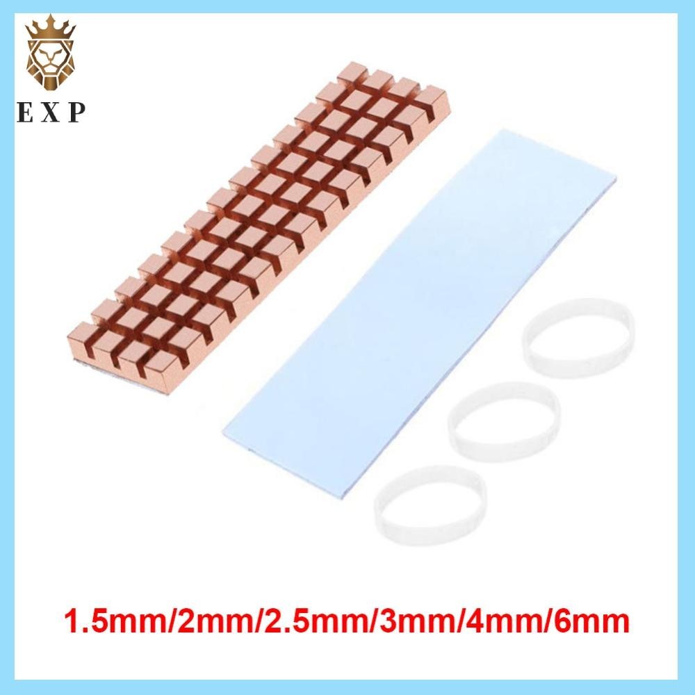 [explosion1.th] Pc Notebook SSD Heat Sink สําหรับ M.2 2280 PCI-E NVME พร้อมฮีทซิงค์แผ่นความร้อน