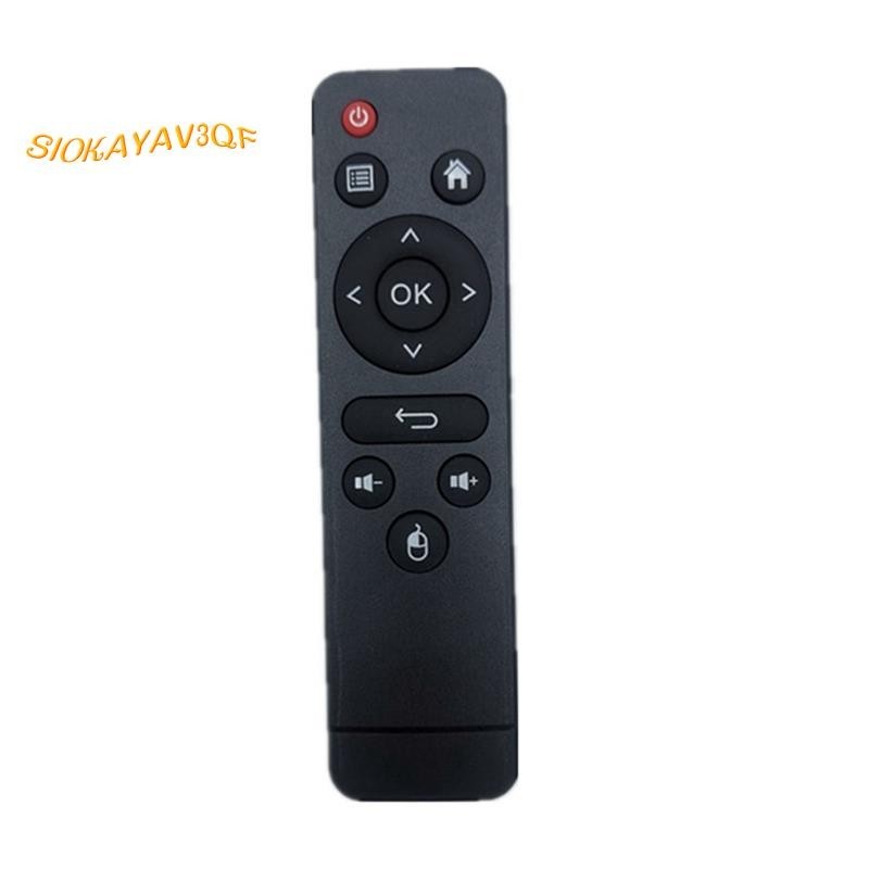 【siokayav3qf】รีโมทคอนโทรลสําหรับ331/ Max X3 /MINI V8/ MAX H616 กล่องสมาร์ททีวี Android 10/9.0 4K Media Player Controller ใช้งานง่าย