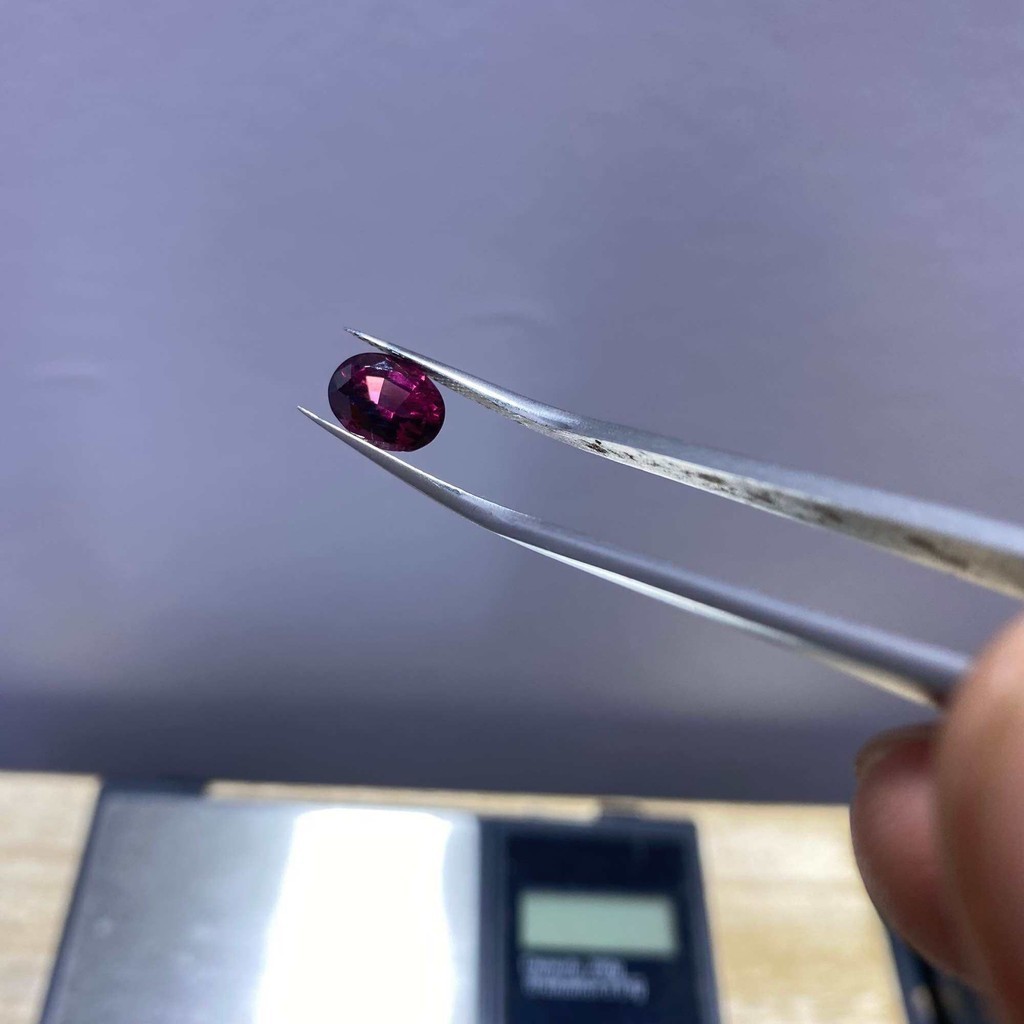 0281-PURPLE PINK GARNET STONE (ธรรมชาติ) ไม่ปรุงแต่ง