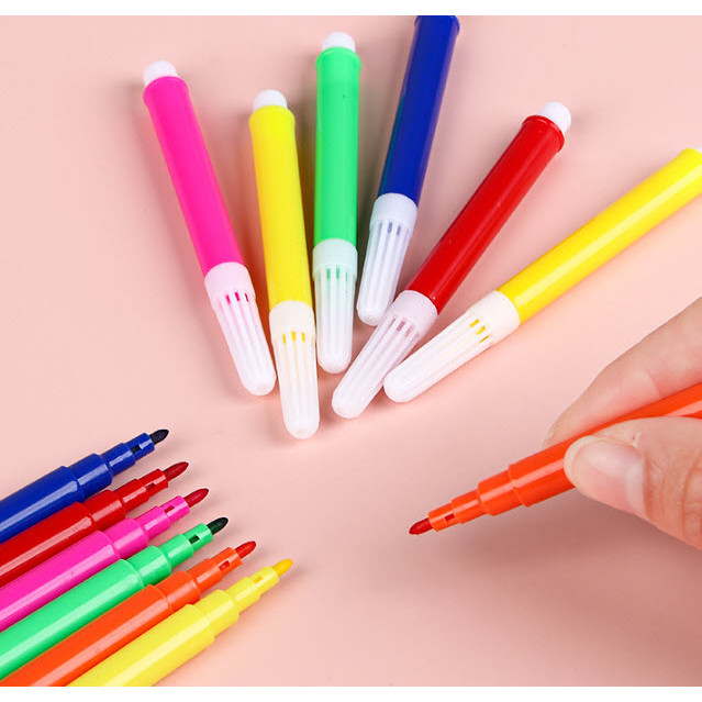 ปากกาสี สีเมจิก ระบายสี S0307 สำหรับเด็ก ศิลปะ DIY ทำงานฝีมือ มีหลายสี ราคา ถูกที่สุด ดีลบีเคเค แกลเลอรีภาพที่ 6