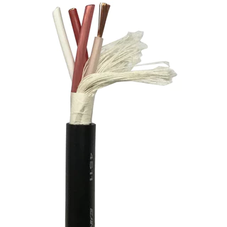 [ 1เมตร ] สายลำโพงคานาเร่ Bi-Wire Canare tar Quad 4 Core 4S11 สายลำโพง Canare 4S11 Star Quad Speaker Cable Made in Ja...